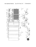 PROCESS OF PRODUCING HIP, RIDGE OR RAKE SHINGLES, SHINGLES PRODUCED THEREBY AND STACKS OF THE SHINGLES diagram and image