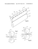 PROCESS OF PRODUCING HIP, RIDGE OR RAKE SHINGLES, SHINGLES PRODUCED THEREBY AND STACKS OF THE SHINGLES diagram and image