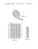 LATERALLY-STRETCHABLE KNIT FABRIC diagram and image