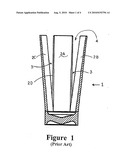 SHOTSHELL WAD WITH SHOT CONFINEMENT FEATURE diagram and image