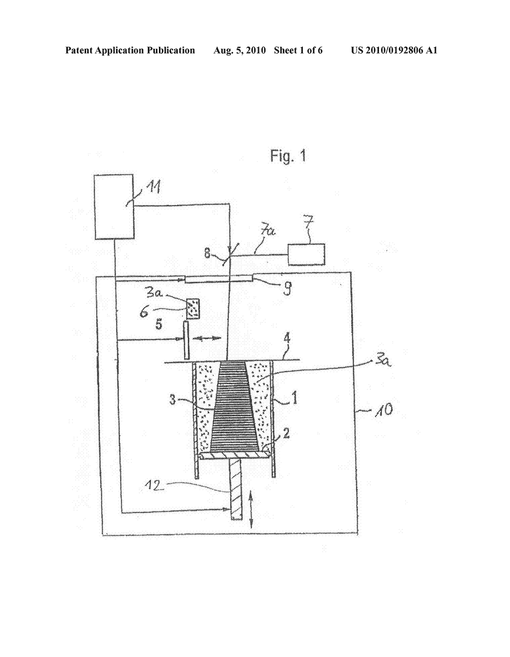 Method and system for recycling remaining powder of an equipment for generatively manufacturing three-dimensional objects - diagram, schematic, and image 02