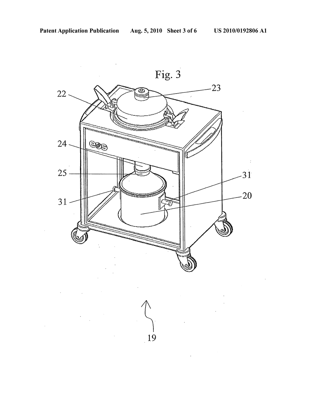Method and system for recycling remaining powder of an equipment for generatively manufacturing three-dimensional objects - diagram, schematic, and image 04