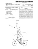 Motion bicycle learning / handicap safety harness diagram and image