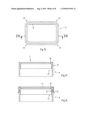CARDBOARD/PLASTIC COMPOSITE PACKAGING HAVING A PULL-OFF COVER, AND A METHOD AND DEVICE FOR THE PRODUCTION THEREOF diagram and image