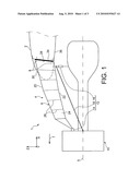 ASSEMBLY FOR AN AIRCRAFT INCLUDING A WING ELEMENT AND A SUSPENSION PYLON diagram and image