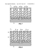 SEMICONDUCTOR DEVICES AND STRUCTURES INCLUDING AT LEAST PARTIALLY FORMED CONTAINER CAPACITORS AND METHODS OF FORMING THE SAME diagram and image