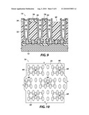 SEMICONDUCTOR DEVICES AND STRUCTURES INCLUDING AT LEAST PARTIALLY FORMED CONTAINER CAPACITORS AND METHODS OF FORMING THE SAME diagram and image