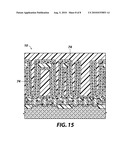 SEMICONDUCTOR DEVICES AND STRUCTURES INCLUDING AT LEAST PARTIALLY FORMED CONTAINER CAPACITORS AND METHODS OF FORMING THE SAME diagram and image