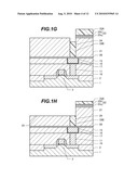 SEMICONDUCTOR DEVICE HAVING WIRINGS FORMED BY DAMASCENE diagram and image