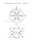 Self Sensing Integrated System and Method for Determining the Position of a Shaft in a Magnetic Bearing diagram and image