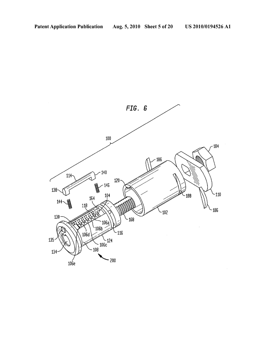 Tool Operated Combination Lock - diagram, schematic, and image 06