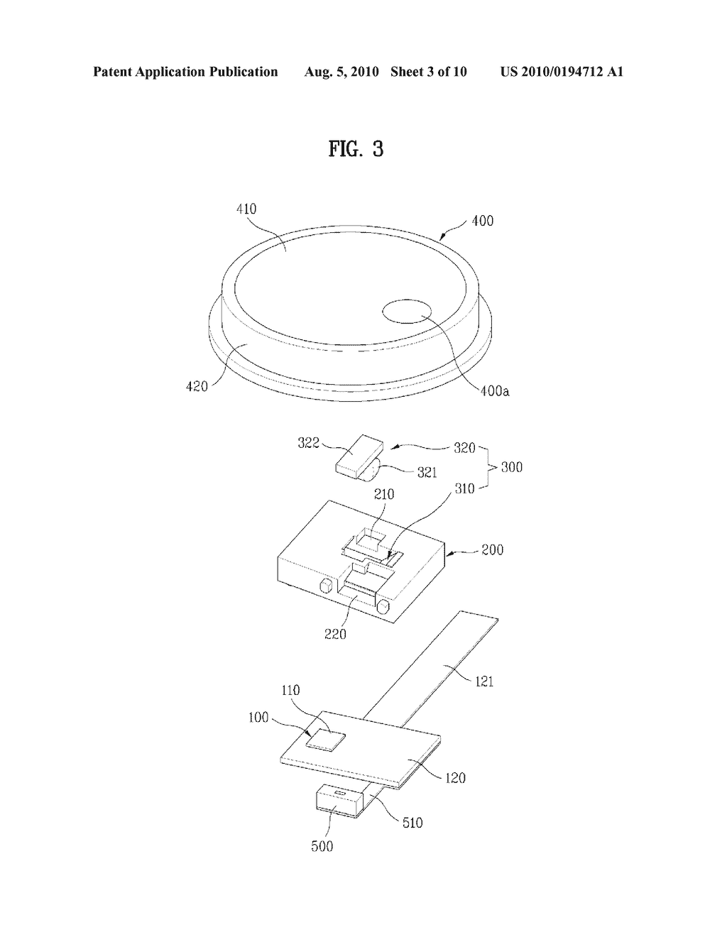 OPTICAL POINTING DEVICE AND PORTABLE ELECTRONIC DEVICE HAVING THE SAME - diagram, schematic, and image 04