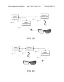 METHOD OF STEREOSCOPIC 3D VIEWING USING WIRELESS OR MULTIPLE PROTOCOL CAPABLE SHUTTER GLASSES diagram and image