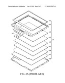 ELECTRONIC DEVICE, LIQUID CRYSTAL DISPLAY MODULE, BACKLIGHT UNIT, AND FRONT FRAME THEREOF diagram and image