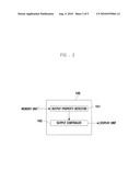 MOBILE DEVICE HAVING PROJECTOR MODULE AND DISPLAY METHOD FOR DATA PROJECTED ONTO EXTERNAL DISPLAY SCREEN FROM THE PROJECTOR MODULE diagram and image