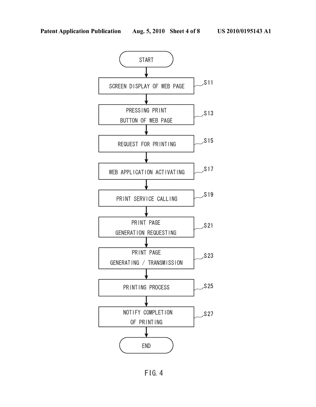 PRINTING METHOD, IMAGE FORMING APPARATUS, AND WEB SERVER - diagram, schematic, and image 05