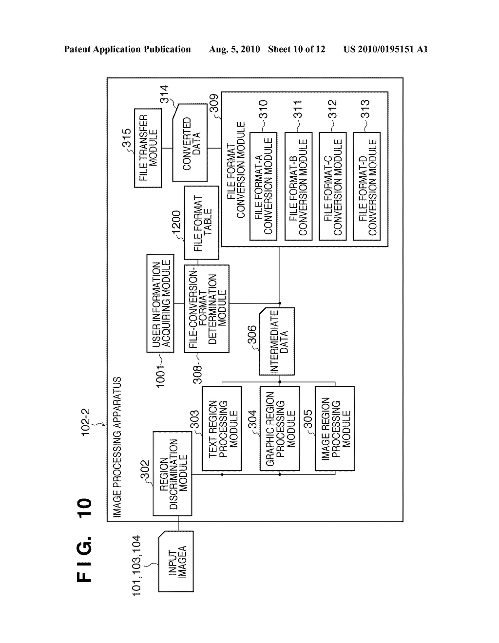IMAGE PROCESSING APPARATUS AND CONTROL METHOD FOR THE SAME - diagram, schematic, and image 11