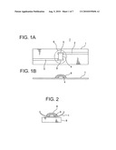 Thermal sensing structure and insulating structure of thermal sensing circuit diagram and image