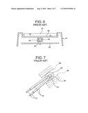 Thermal sensing structure and insulating structure of thermal sensing circuit diagram and image