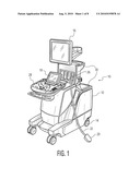 SYSTEMS AND METHODS FOR LABELING 3-D VOLUME IMAGES ON A 2-D DISPLAY OF AN ULTRASONIC IMAGING SYSTEM diagram and image