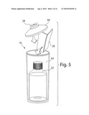 COMBINATION INGESTIBLE-PRODUCT AND BEVERAGE PACKAGING diagram and image