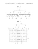 SEMICONDUCTOR PACKAGE ADAPTED FOR HIGH-SPEED DATA PROCESSING AND DAMAGE PREVENTION OF CHIPS PACKAGED THEREIN AND METHOD FOR FABRICATING THE SAME diagram and image