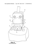 SECURE AND/OR LOCKABLE CONNECTING ARRANGEMENT FOR VIDEO GAME SYSTEM diagram and image