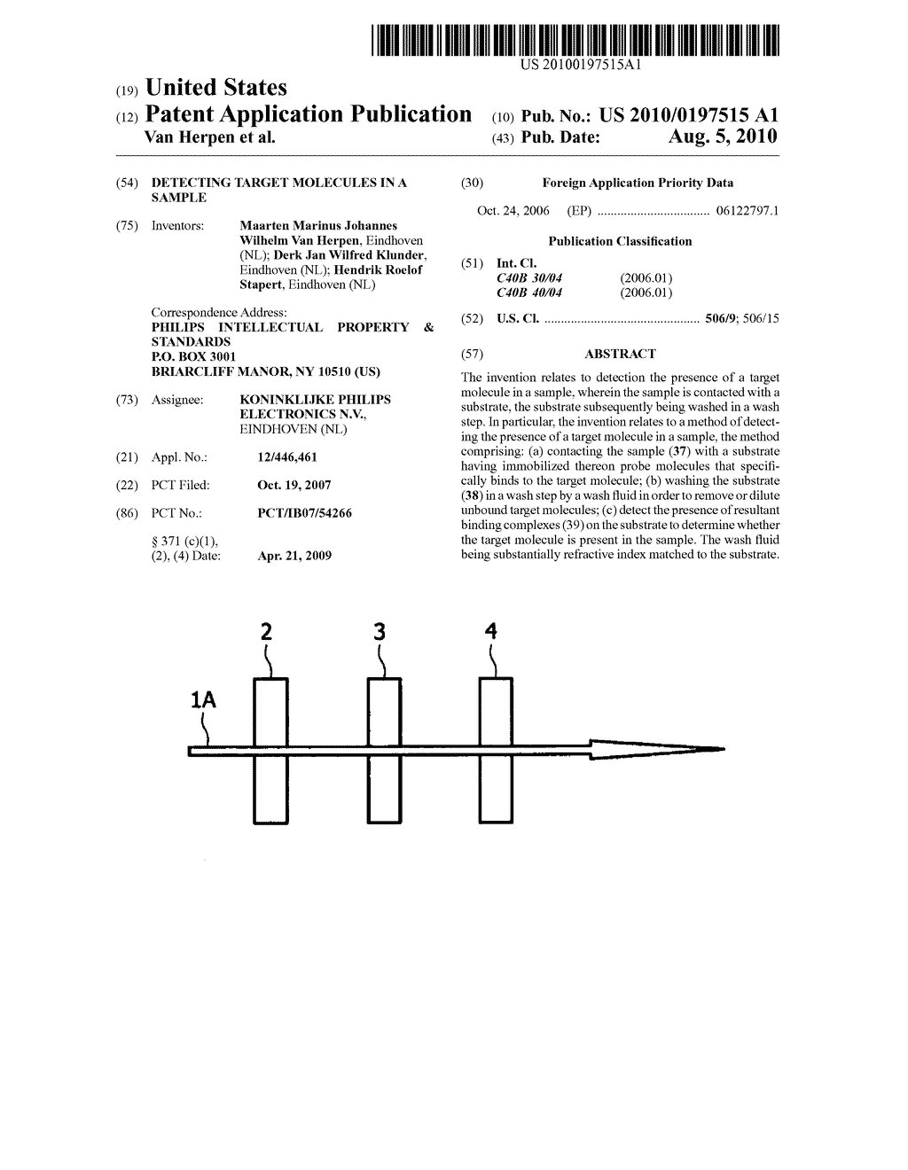 DETECTING TARGET MOLECULES IN A SAMPLE - diagram, schematic, and image 01