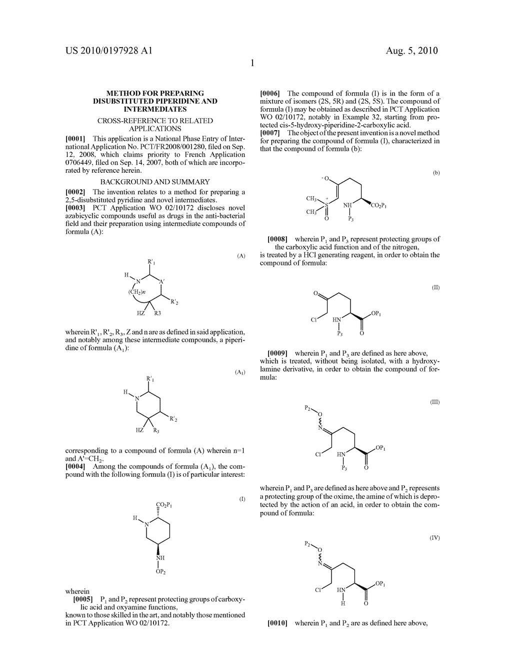METHOD FOR PREPARING DISUBSTITUTED PIPERIDINE AND INTERMEDIATES - diagram, schematic, and image 02