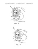 INTEGRATED BLOOD GLUCOSE METER AND LANCING DEVICE diagram and image