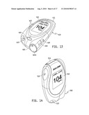 INTEGRATED BLOOD GLUCOSE METER AND LANCING DEVICE diagram and image