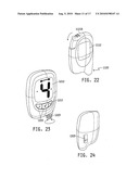 INTEGRATED BLOOD GLUCOSE METER AND LANCING DEVICE diagram and image