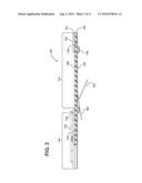 WINDOW DRESSING HAVING INTEGRAL ANCHOR diagram and image