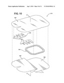 WINDOW DRESSING HAVING INTEGRAL ANCHOR diagram and image