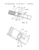 CRIMP-THROUGH CRIMP CONNECTOR FOR CONNECTING A CONDUCTOR CABLE AND AN ELECTRODE OF AN IMPLANTABLE CARDIAC ELECTROTHERAPY LEAD diagram and image