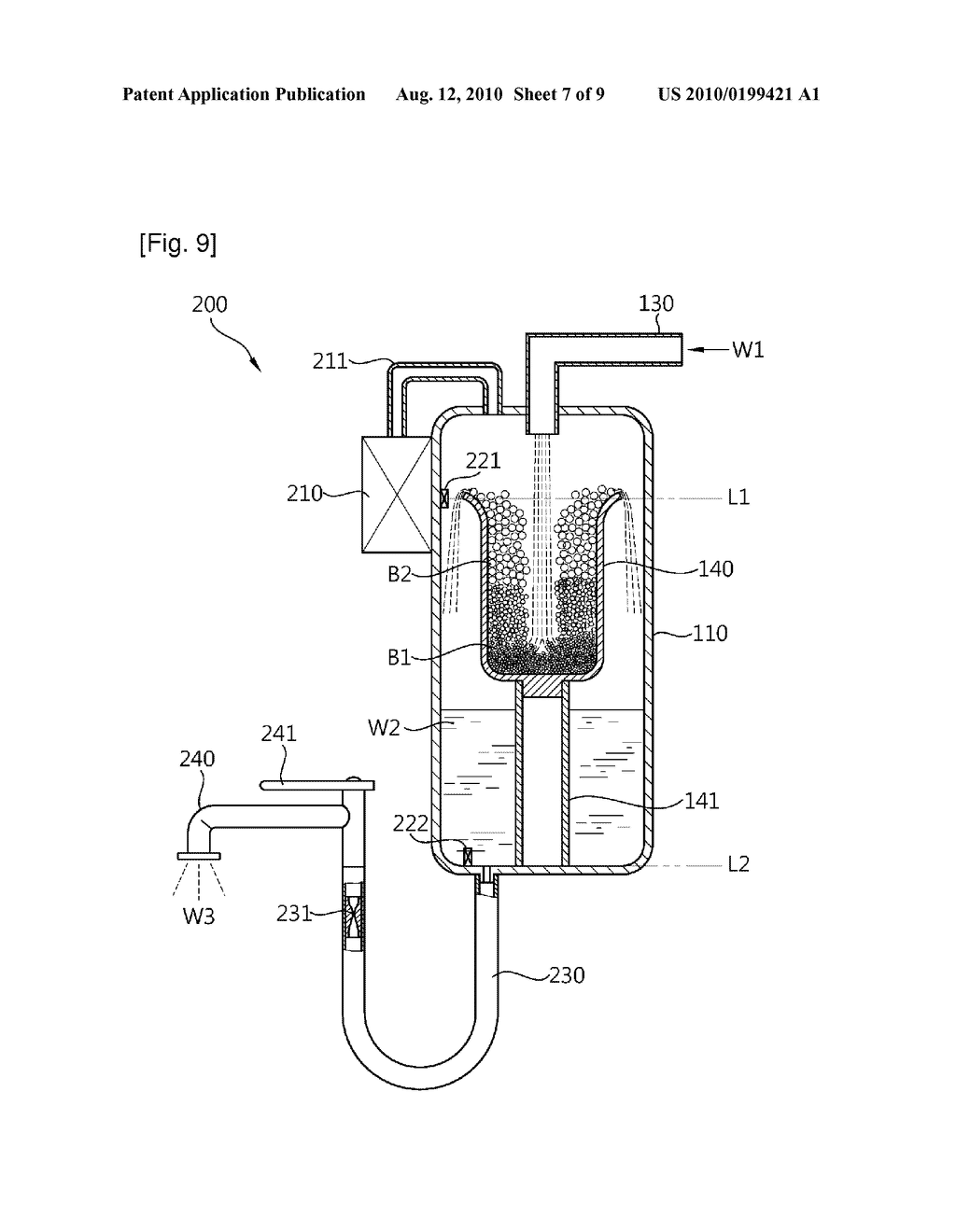 SHOWER AND WASH APPARATUS USING MICRO BUBBLE - diagram, schematic, and image 08