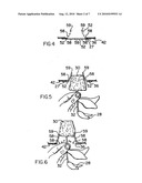 Plant retainer for retaining a plant for growth from the side or bottom of a planter diagram and image