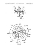 Plant retainer for retaining a plant for growth from the side or bottom of a planter diagram and image