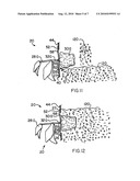 Plant retainer for retaining a plant for growth from the side or bottom of a planter diagram and image