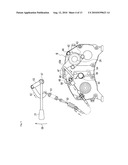 Power Transmission Mechanism for Walk Behind Lawnmower diagram and image