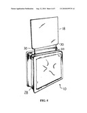 ARCHITECTURAL GLASS BLOCK WITH A FORMED SLOT AND METHOD OF MAKING SAME diagram and image