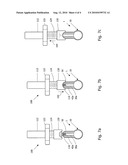 DEVICE AND METHOD FOR REMOVING A PIN STOPPER FROM A CHAMBER IN A LOCK HOUSING diagram and image