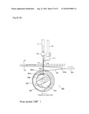 METHOD AND SEWING MACHINE FOR FORMING SINGLE-THREAD LOCKED HANDSTITCHES diagram and image