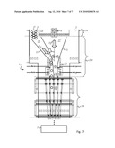 CONVEYOR SYSTEM AND METHOD FOR FEEDING TO A DOWNSTREAM PROCESSING UNIT diagram and image