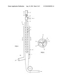 Method and a Device for the Dewatering of a Fibre Suspension in a Vertical Elongate Container Formed of Two Endless Wire Bands diagram and image