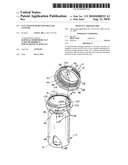 VIAL WITH PUSH-BUTTON RELEASE CLOSURE diagram and image