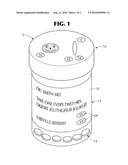 Smart cap for a container to track and dispense a medication while self-verifying and counting units thereof, alerting and instructing a consumer on timing and cautions diagram and image