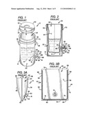 DISPOSABLE ASSEMBLY FOR A REUSABLE URN OR VESSEL diagram and image