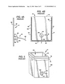 DISPOSABLE ASSEMBLY FOR A REUSABLE URN OR VESSEL diagram and image