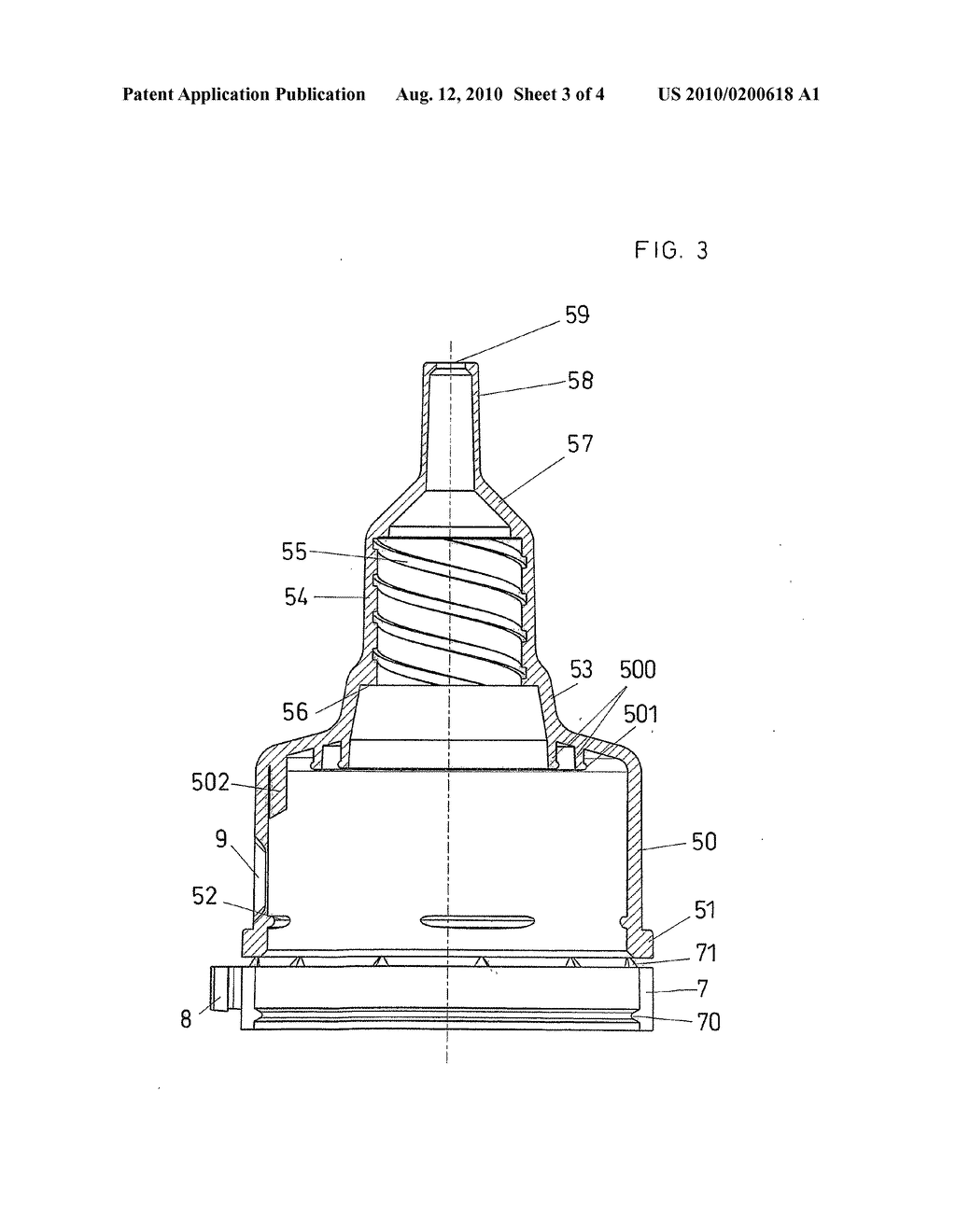 CLOSURE FOR THE METERED DISPENSING OF ADHESIVE FROM A CONTAINER - diagram, schematic, and image 04